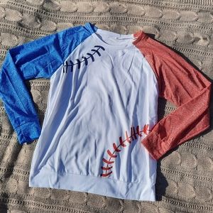 Baseball Designed Long Sleeve